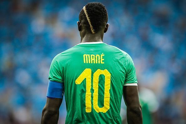 Sadio Mané during a match between Poland and Senegal, valid...